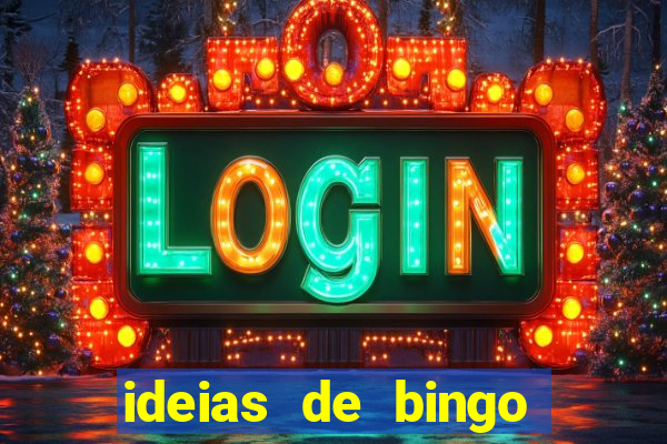 ideias de bingo para o natal